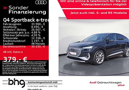 Audi Q4 e-tron Q4 Sportback 50 e-tron quattro Sline q PanoDach