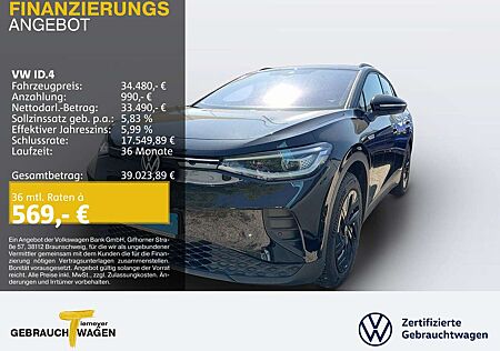VW ID.4 Volkswagen PRO PERFORMANCE WÄRMEPUMPE KAMERA IQ.LIGHT
