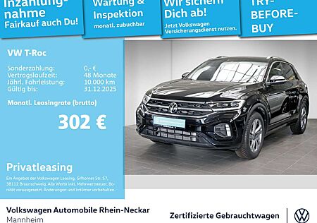 VW T-Roc Volkswagen 1.5 TSI R-Line DSG, Navi, AHK, Kamera uvm.