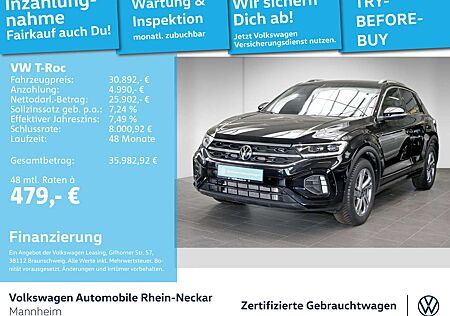 VW T-Roc Volkswagen 1.5 TSI R-Line DSG, Navi, AHK, Kamera uvm.