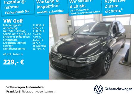 VW Golf Volkswagen VIII 2.0 TDI United Navi LED DAB+ FrontAssi