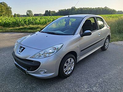 Peugeot 206 aus 1. Hand mit neuem Zahnriemen- und Kupplungssatz!