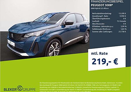 Peugeot 3008 gebraucht kaufen Peugeot 3008 Hybrid 225 Allure