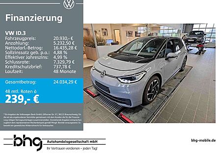 VW ID.3 gebraucht kaufen VW ID.3 Volkswagen Pro Family