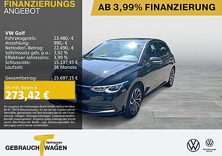 VW Golf Volkswagen 2.0 TDI DSG ACTIVE LED+ SPORTFAHRWERK LM17