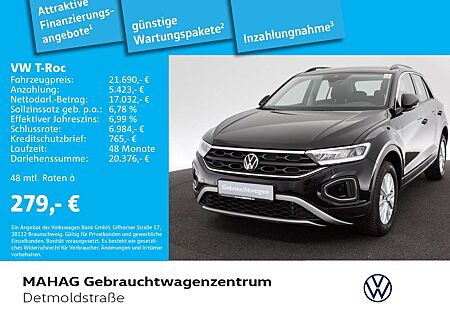 VW T-Roc Volkswagen 1.0 TSI Life AHK LED ParkAssist AppConnect