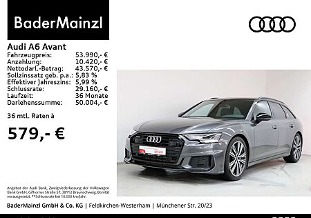 Audi A6 55 TFSI quattro S line AHK Pano B&O Kam