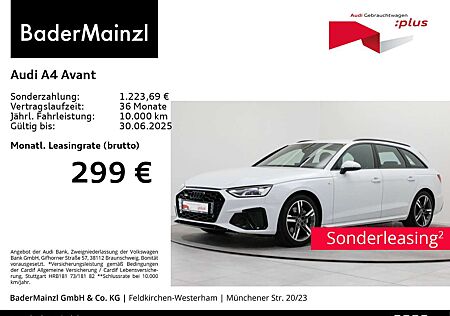 Audi A4 40 TDI quattro S tronic S line Kam. SHZ