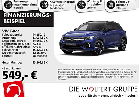 VW T-Roc Volkswagen R 2.0 TSI DSG 4M PANO AKRA AHK RFK