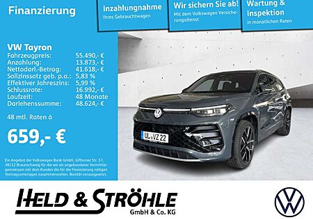 VW Tayron Volkswagen R-Line 2.0 TDI DSG 4M IQ AHK PANO 20"