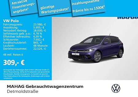 VW Polo Volkswagen 1.0 TSI R-Line Navi IQ.Light Kamera Digital