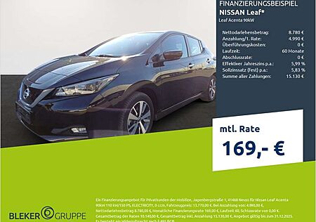 Nissan Leaf Acenta 40 kWh