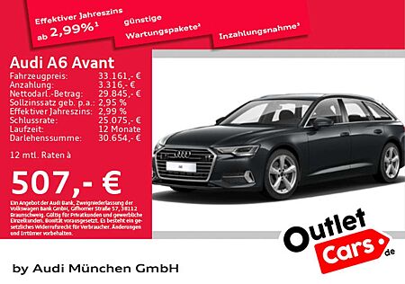 Audi A6 40 TDI S tronic sport AHK/Leder/Virtual