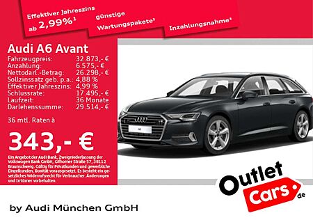 Audi A6 40 TDI S tronic sport AHK/Leder/Virtual