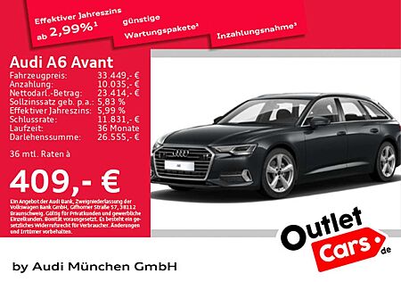 Audi A6 40 TDI S tronic sport AHK/Leder/Virtual