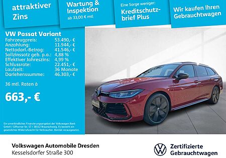 VW Passat Variant Volkswagen R-Line 2,0 TDI DSG AHK PANO