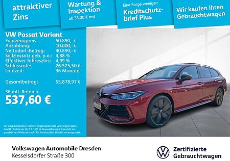 VW Passat Variant Volkswagen R-Line 2,0 TDI DSG AHK PANO