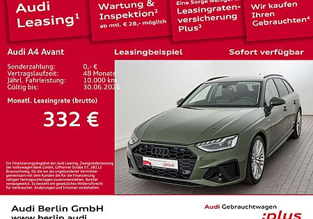 Audi A4 S line 30 TDI S tr. NAVI DAB AHZV