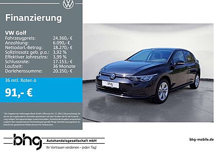 VW Golf Volkswagen Life 2,0 TDI SCR DSG