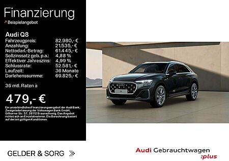 Audi Q8 50 TDI quattro S line air*Sitzbel.*HuD*Pano*