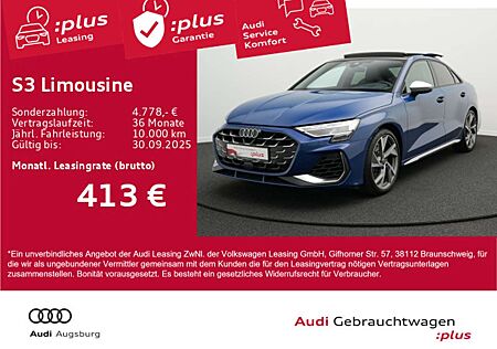 Audi S3 TFSI qu. PANO*HdUp*SONOS*GRA*8-fach
