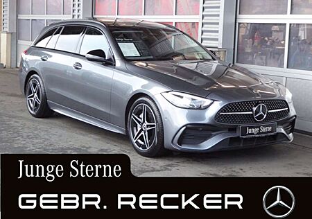 Mercedes-Benz C 220 d T AMG Plus Night AHK Memory Pano Kamera