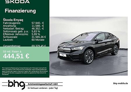 Skoda Enyaq Coupe RS h Batterie Elektromotor 1-Gang-Au