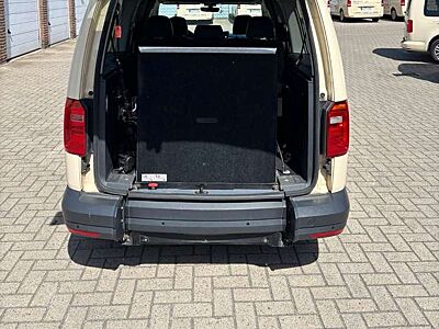 Volkswagen Caddy Taxi Maxi lang DSG 7 Sitze Rollstuhl Rampe