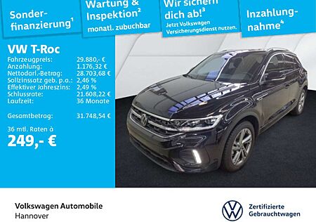 VW T-Roc Volkswagen 1.5 TSI DSG R-Line Navi AHK LED DigCockpit