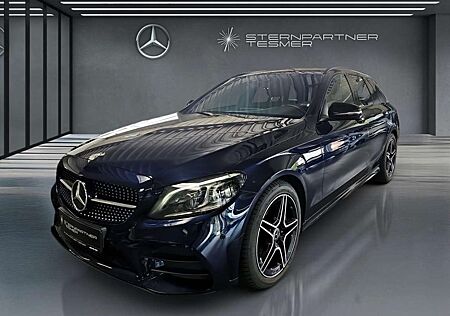 Mercedes-Benz C 200 d T AMG+KAM+LED+COMAND+LEDER+AMB+NIGHT+AHK
