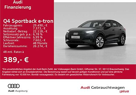 Audi Q4 e-tron Q4 Sportback 35 e-tron *ACC*LED*LANE*R-KAM*19''*