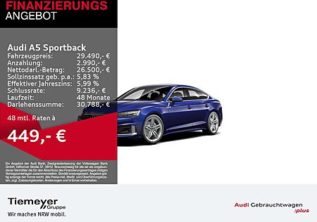 Audi A5 40 TDI ADVANCED LM19 KAMERA NAVI+ S