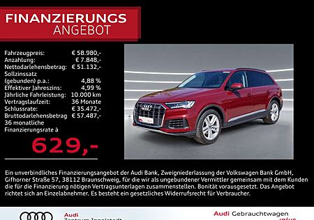 Audi Q7 45 TDI qu LASER Allradlenk. AHK Luft HuD 20"