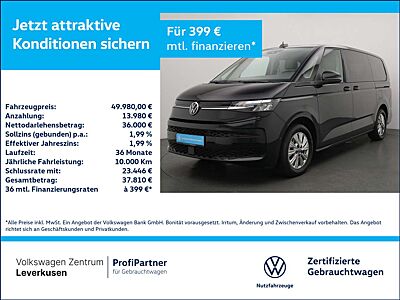 Volkswagen T7 Multivan Life LÜ VIS-A-VIS LEDER SHZ CARPLAY