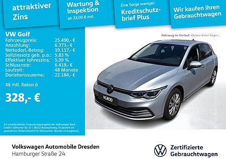 VW Golf Volkswagen VIII Life 1,5 l TSI OPF 96 kW (130 PS) 6 -G