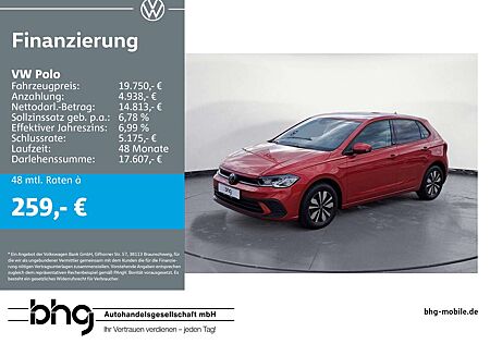 VW Polo Volkswagen 1.0 TSI OPF DSG Move