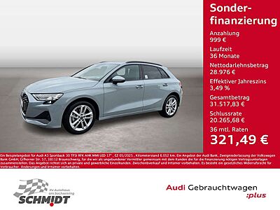Audi A3 Sportback 30 TFSI RFK AHK MMI LED 17"