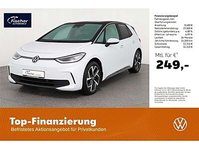Volkswagen ID.3 Pro 58kWh NAV/Alu 19''/Wärmepumpe/Matrix/RFK