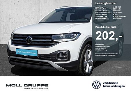 VW T-Cross Volkswagen 1.0 TSI DSG Style LM LED PDC SPURH AUT