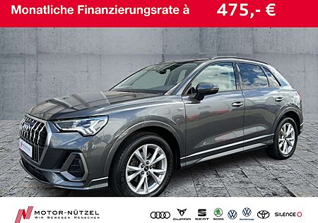 Audi Q3 35 TDI QU S-TR S-LINE LED+NAVI+RFK+SHZ+AHK