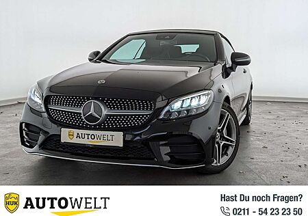 Mercedes-Benz C 180 AMG Line CABRIO LED+NAVI+AIRSCARF+RFK+SHZ+