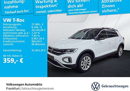 VW T-Roc Volkswagen 1.5 TSI DSG Style Navi LEDPlus DAB+ FrontA