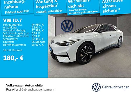 VW ID.7 Volkswagen Pro Navi IQ.Light DAB+ FrontAssist