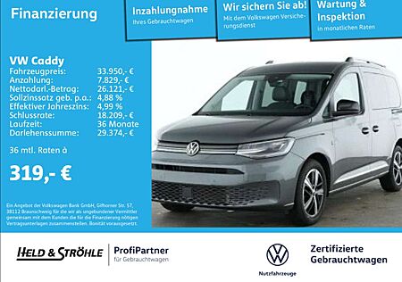 VW Caddy Volkswagen Style 2.0 TDI NAV KAM SHZ STANDHEIZUNG 17"