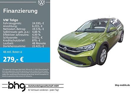 VW Taigo Volkswagen 1.0 TSI DSG Navi ACC Pano Kamera Sitzheizg