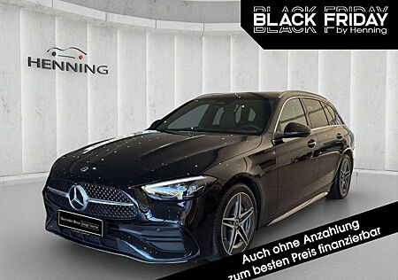 Mercedes-Benz C 220 T d AMG Burmester 3D Kamera LHZ E-Heck 9G