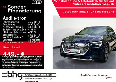 Audi e-tron 50 quattro S-Line Matrix/ACC/Navi/Connect