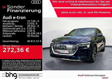 Audi e-tron 50 quattro S-Line Matrix/ACC/Navi/Connect