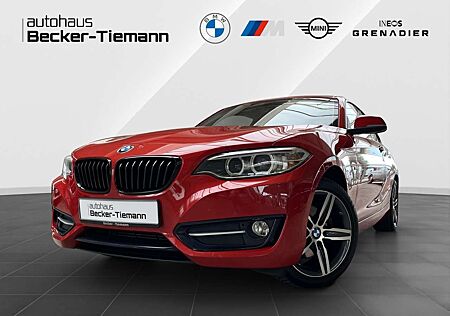 BMW 220 d Coupé Sport Line Xenon/ HiFi/ 2-Zonen/ Sportlenk