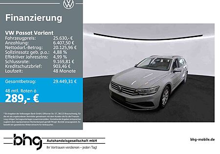 VW Passat Variant Volkswagen 2.0 TDI SCR DSG Conceptline